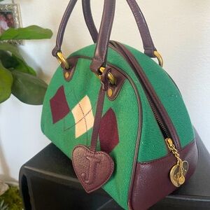 Vintage Juicy Couture bowler bag / purse